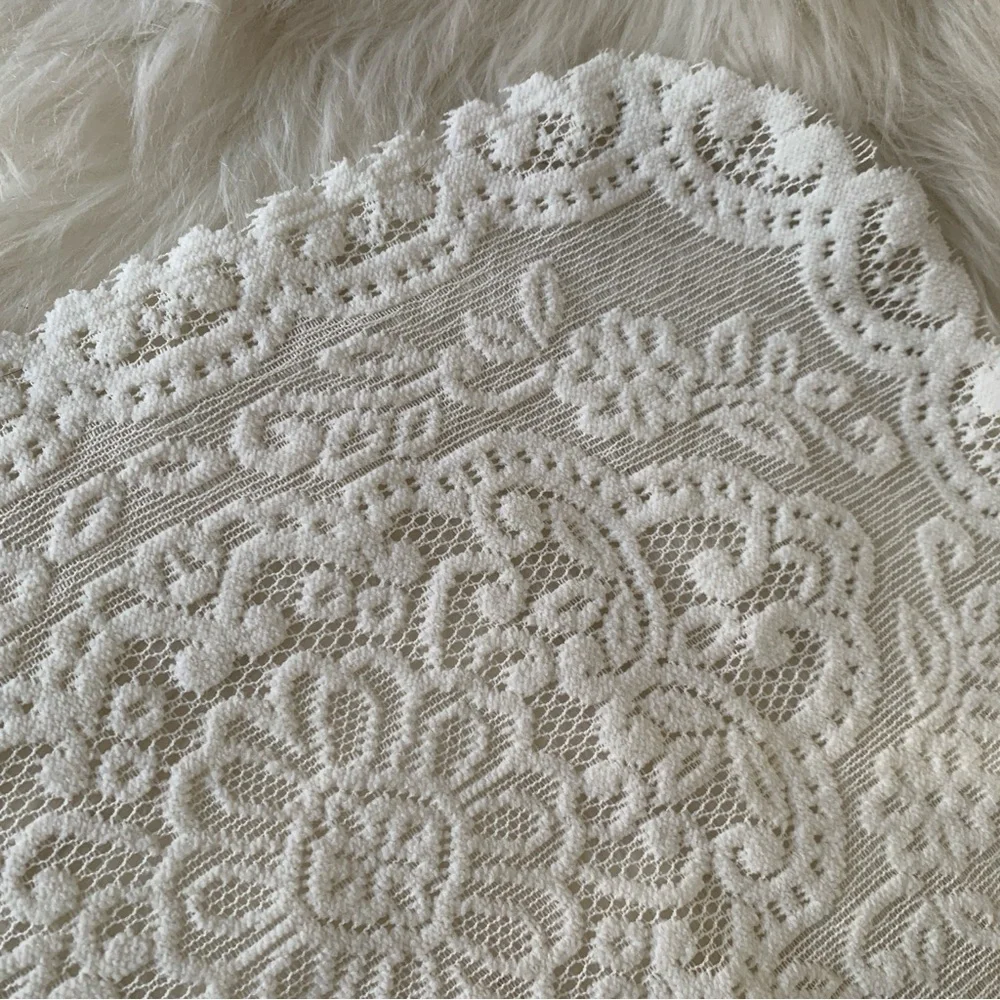 White Lace Placemats Set of 4